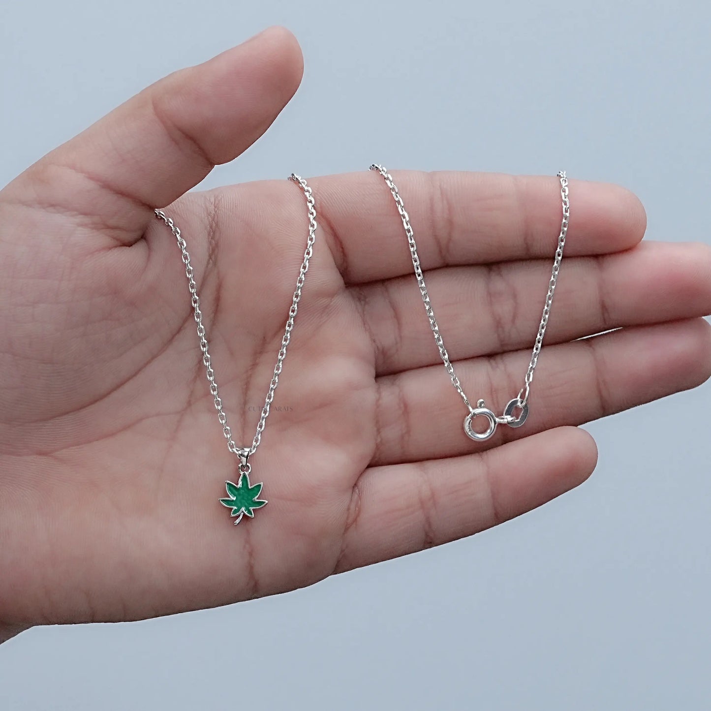 Marijuana Leaf Pendant