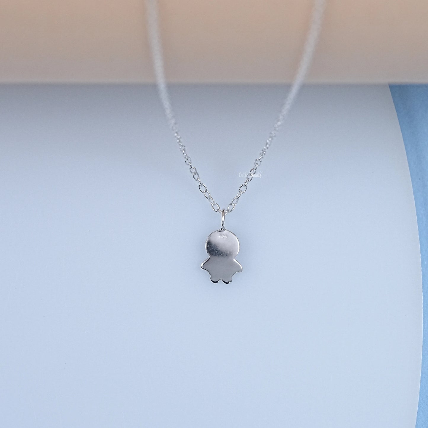 925 Sterling Silver Colorful Penguin Pendant