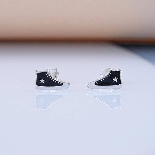 Fun Push Back Sneaker Earrings for Kids