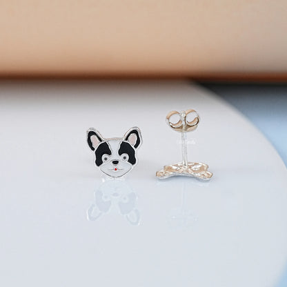 Minimalist Dog Lover Earrings for Kids